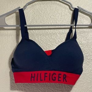 Tommy Hilfiger New Padded Bra, red blue small